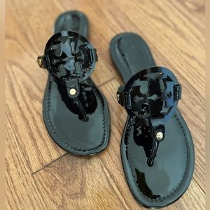 Tory Burch Miller Sandals - Black